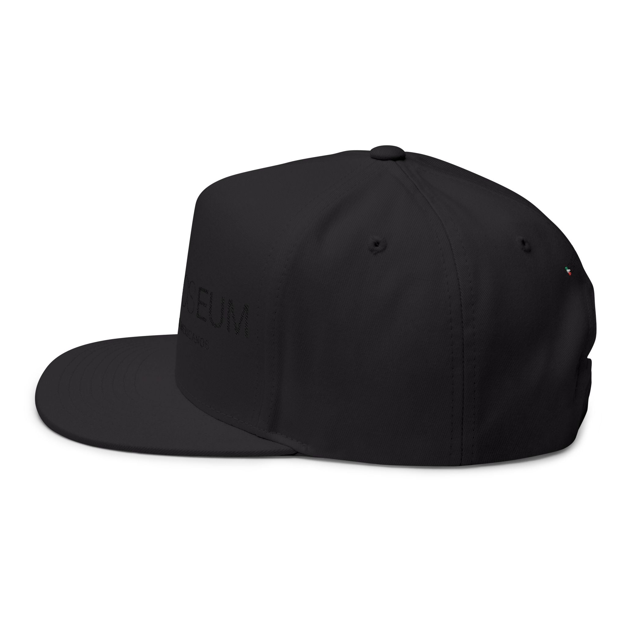Gorra plana con visera bordada y elegante - Extractos EUM